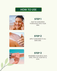 3 in 1 Daily Sunscreen - 80ml Duo SPF 50 PA+++ For Sun Protection & Skin Brightening