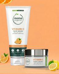 Vitamin C Face Wash & Night Cream Duo