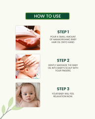 How to Use Baby Hair Oil