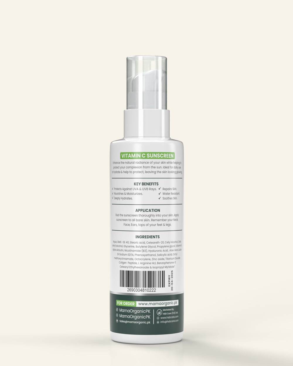 Vitamin C Sunscreen 40ml in Pakistan
