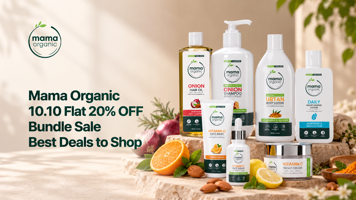 Mama Organic 10.10 Flat 20% OFF Bundle Sale: Best Deals to Shop