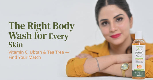 The Right Body Wash for Every Skin - Mama Organic Vitamin C Body Wash