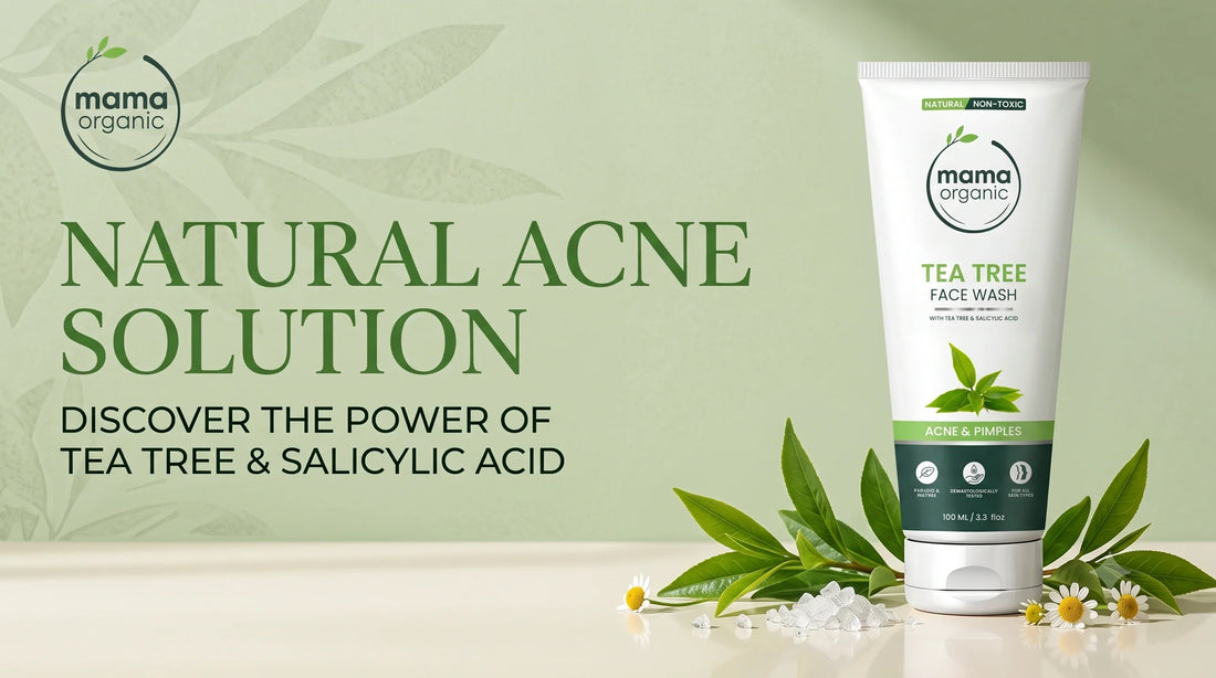 Salicylic Acid Face Wash for Acne-Prone Skin - Mama Organic