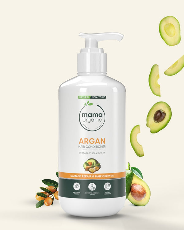 Argan Hair Conditioner - 250ml For Damage Repair & Hair Growth With Argan & Avocado Oil