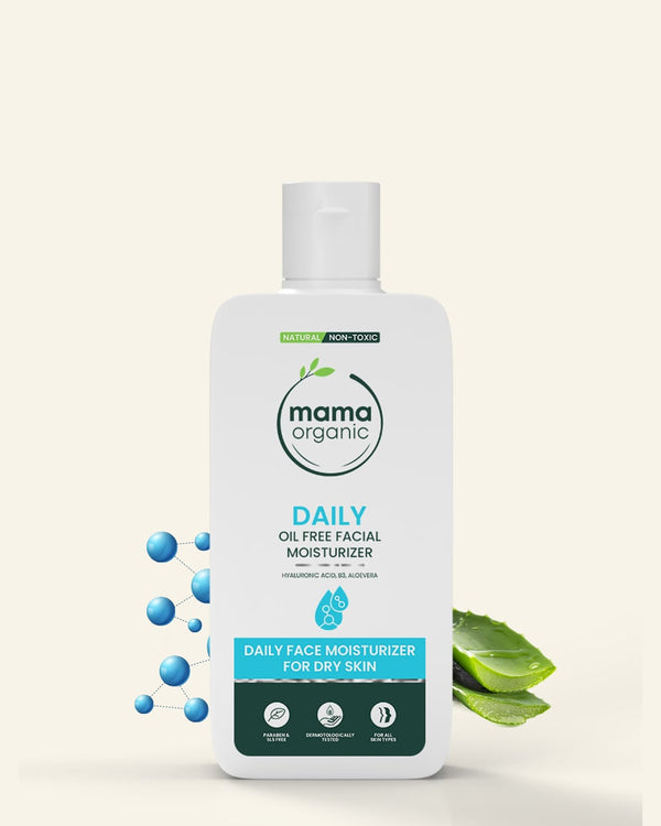 Daily Oil Free Facial Moisturizer - 80ml For Daily Face Moisturizer for Dry Skin