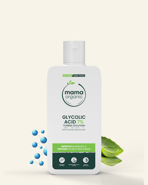 Glycolic Acid Tonning Solution - 80ml for Toning & Moisturising With 7% Glycolic Acid
