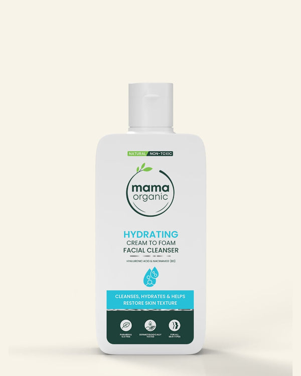 Hydrating Cream to Foam Facial Cleanser - 80ml For Hydrates & Helps Restore Skin Texture