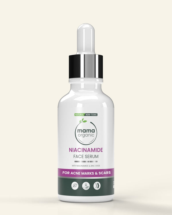 Niacinamide Face Serum - 30ml For Acne Marks & Scars with Niacinamide & Zinc Oxide - Natural & Non-Toxic