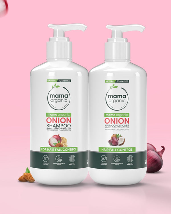 Onion Hair Fall Control Bundle 2 | Shampoo 250ml + Conditioner 250ml