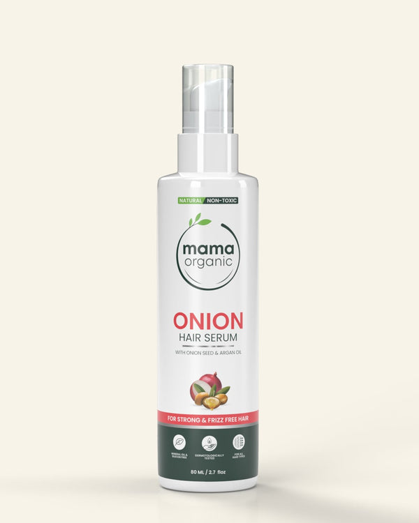 Onion Hair Serum - 80ml for Long & Strong Hair with Onion Seed & Argan Oil - Natural & Non-Toxic