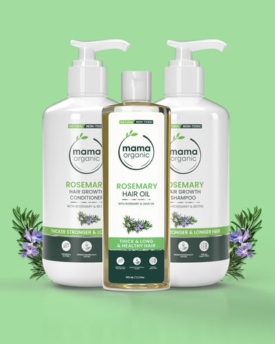Rosemary Hair Growth Kit | Oil 100ml + Shampoo 250ml + Conditioner 250ml