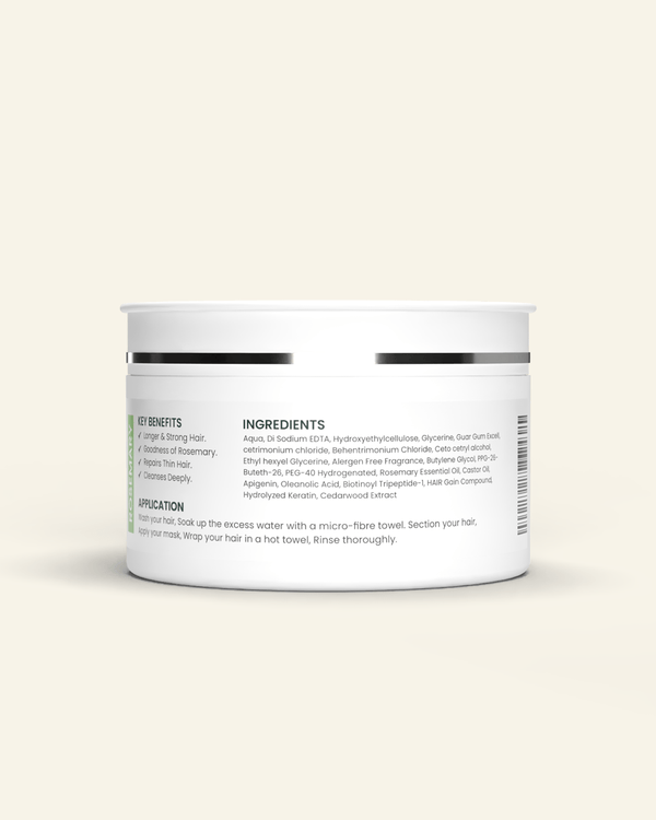 Rosemary Hair Mask - 100g For Long & Strong Hair with Rosemary & Keratin