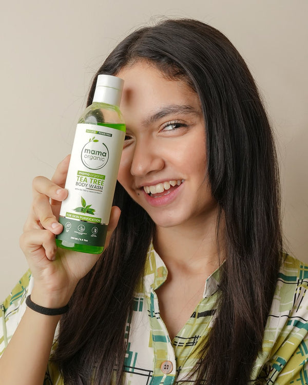 Tea Tree Body Wash - 250ml For Skin Purification With Tea Tree & Neem Exrtract