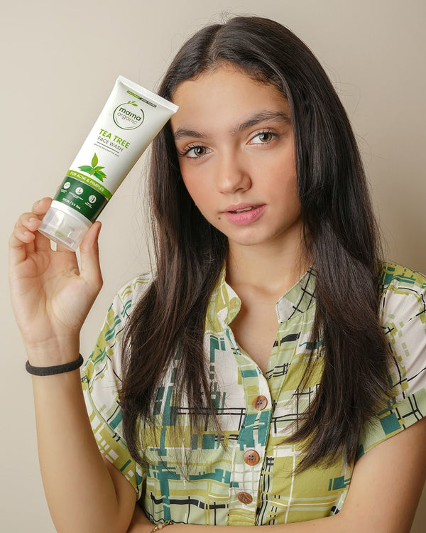 Tea Tree Face Wash - 100ml For Acne & Pimples With Tea Tree & Salicylic Acid