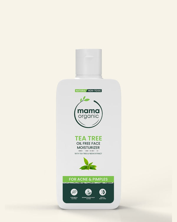 Tea Tree Oil Free Face Moisturizer  - 80ml For Acne & Pimple With Tea Tree & Neem Extract