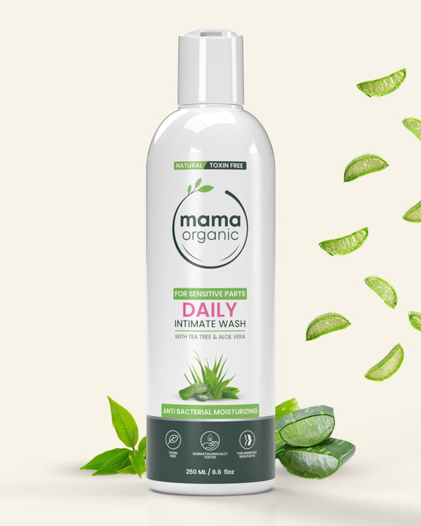 Daily Intimate Wash - 250ml For Sensitive Parts With Tea Tree & Aloe Vera