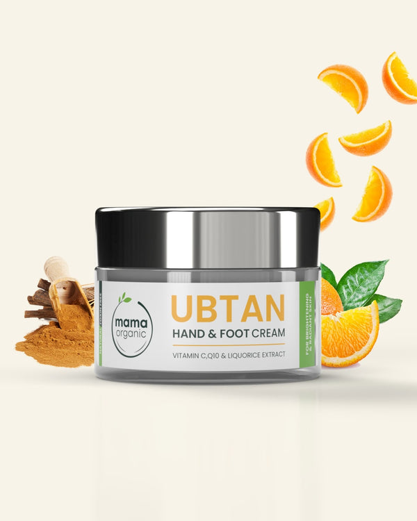Brightening Hand & Foot Cream - 50g With Vitamin C, Q10 & Liquorice Extract