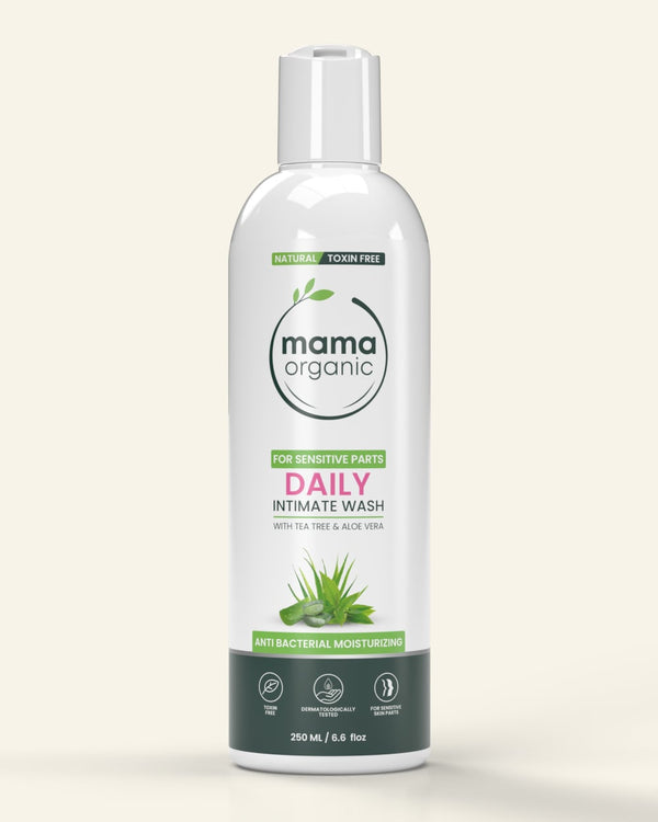 Daily Intimate Wash - 250ml For Sensitive Parts With Tea Tree & Aloe Vera