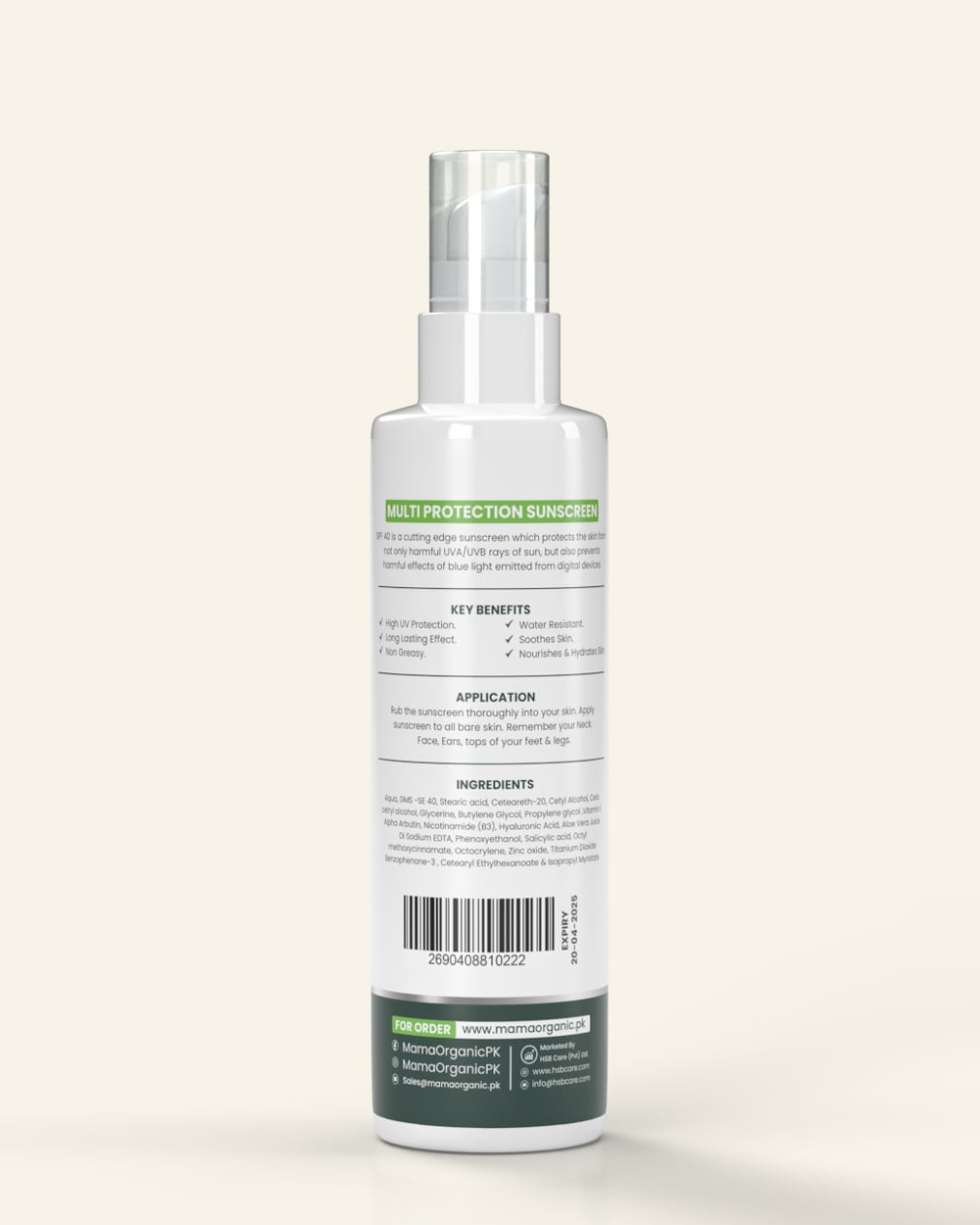Multi-Protection Sunscreen 80ml in Pakistan