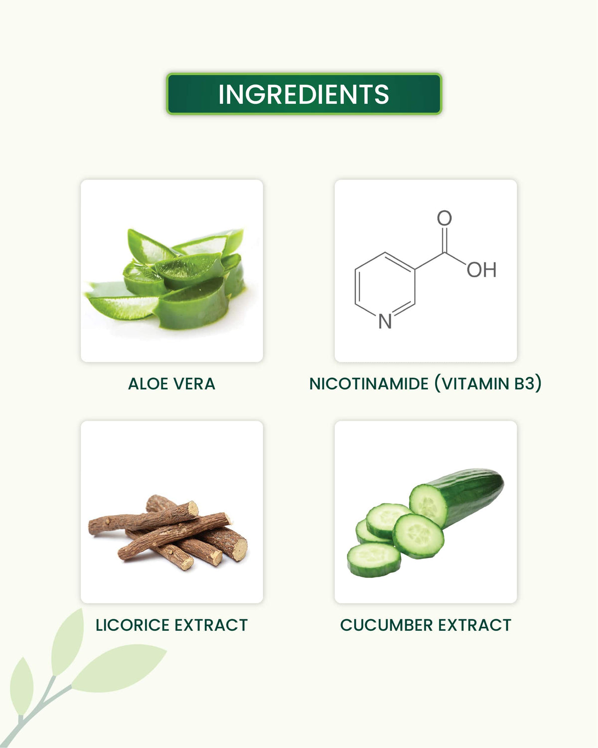 Retinol Face Wash Key Ingredients