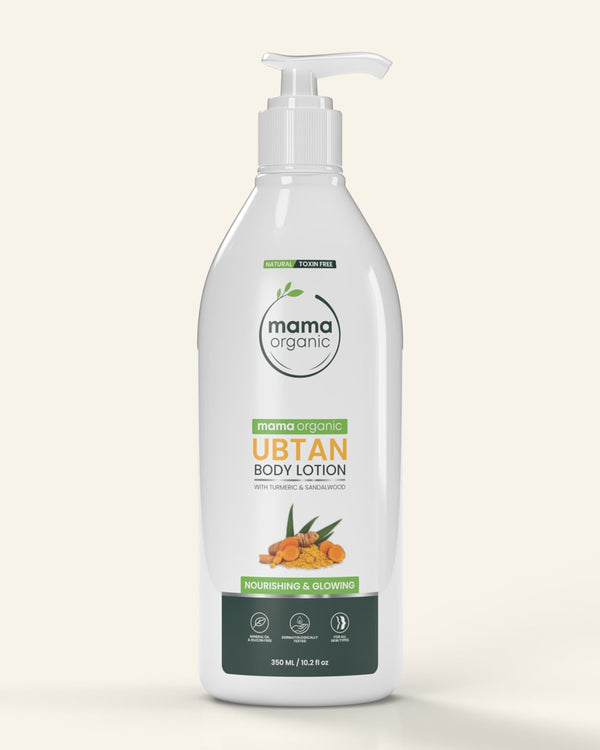 Ubtan Body Lotion - 350ml For Glowing Skin With Turmeric & Sandalwood