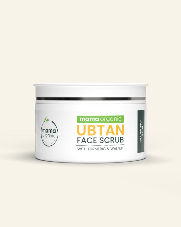 Ubtan Face Scrub - 100g For Glowing Skin with Turmeric & Walnut