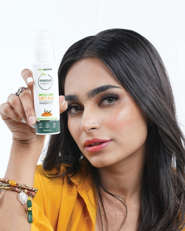Ubtan Oil Free Face Moisturizer - 150ml For Deep Moisturizing and Glowing SKin With Turmeric & Saffron