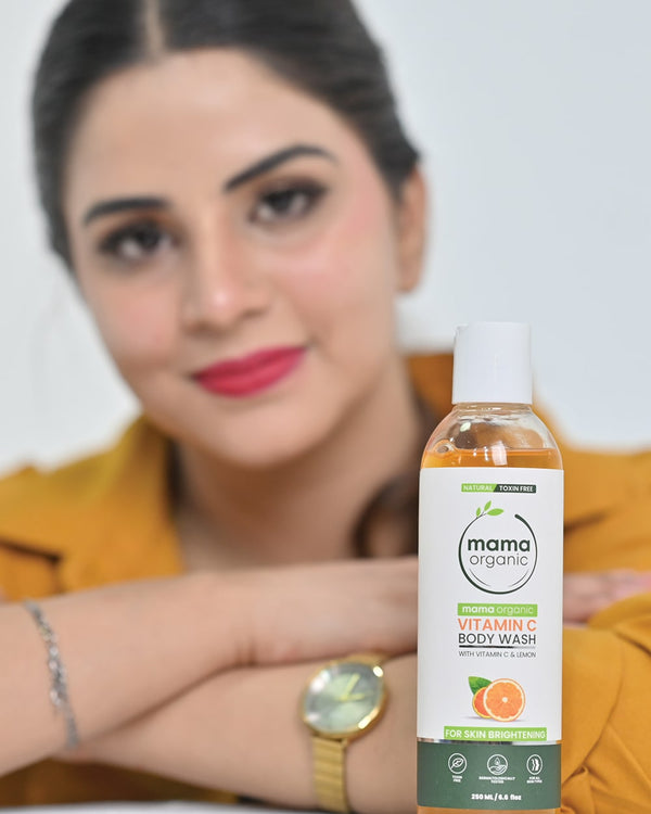 Vitamin C Body Wash - 250ml For Bright Skin With Vitamin C & Lemon