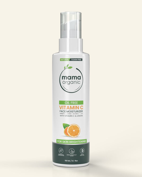 Vitamin C Oil Free Face Moisturizer - 150ml For Skin Bright With Vitamin C & Lemon